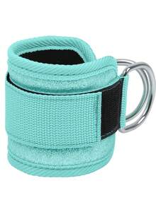 1 pieza Correas de tobillo de patada de máquina de cable para accesorio de puño de entrenamiento de glúteo de gimnasio en casa con correas de pierna ajustables y acolchado de neopreno - Rosa - Ver 15