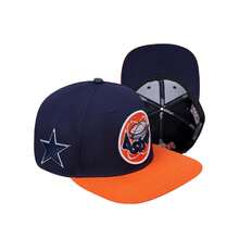 Pro Standard Houston Astros Retro Classic Logo Mũ snapback màu hải quân/màu cam nửa đêm - Màu xanh lam - Xem 6