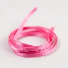 1 件/10 码 3 毫米窄长丝带书签发带 DIY 礼品包装蝴蝶结缎带双面丝带，圣诞节情人节