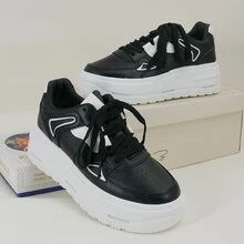 Women Casual Shoes - 黑色 - 查看 4