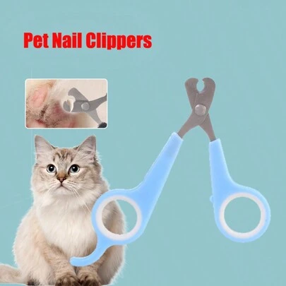 New Portable Pet Nail Clippers/Scissors, Household  Pet Nail Clippers, Suitable For Small Pets Like Cats/ Little Dogs/Hamsters
