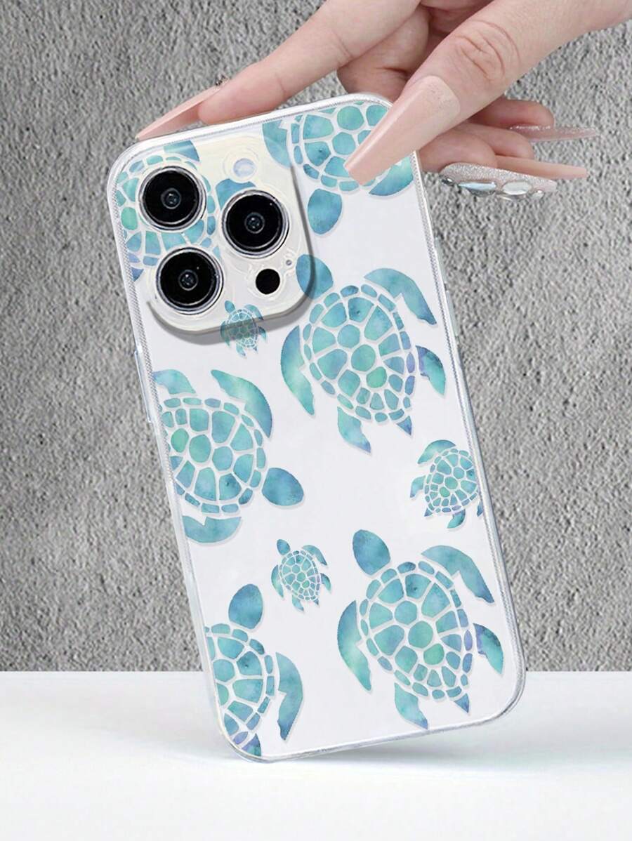 Sea Turtle Magic Hole High-Transparency Thickened Anti-Fall Colorful Painting Phone Case Compatible With IPhone 15Pro Max/ Compatible With IPhone 13/ Compatible With IPhone 14/ Compatible With IPhone 11/ Compatible With IPhone XS/ XR/ 7/ 8/ SE2/ Compatible With Samsung A50/ A12/ A32/ A52/ A72/ A51/ A21S/ A13/ A14/ S22 Ultra/ S23/ A33/ A53/ S20FE, Compatible With Xiaomi Compatible With Redmi 11, Compatible With Redmi Note 11/ 9A/ 9C/ X3 NFC/ Compatible With Redmi 10/ 9/ Note 9/ 12C/ Note 11 Pro/ Compatible With Redmi 10C/ Note 8Pro Phone Case Protective Cover,International Version, Not The Domestic Version - Multicolor - View 1