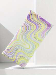 1 pieza Estuche plegable y portátil para gafas de mujer/niña con estampado - Multicolor - Ver 7