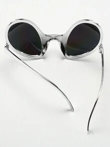 2 副男女通用趣味外星人装饰时尚眼镜，适合节日聚会和夜总会 - 彩色 - 查看 8