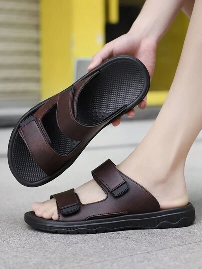 Spring To Summer New Men's Luxury Floral Slippers, Fashionable, Antiskid, Suitable For Students, Beach And Vacation