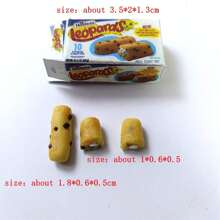 1/12 比例微型 Hostes、S 蛋糕娃娃屋食品迷你蛋糕微型娃娃屋杂货迷你娃娃食品立体模型和零食蛋糕适用于 Blyth 娃娃 ob11 生日礼物配件迷你厨房粘土食品配件 - 彩色 - 查看 8