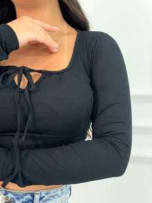 Women Tops - màu đen - Xem 2