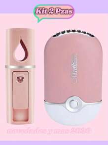 Ventilador + Nanomister Extensiones Pestañas - Multicolor - Ver 1