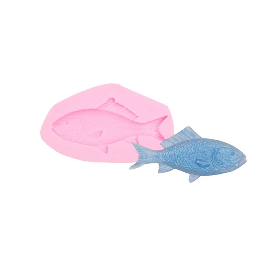 Ocean Theme Gummy Candy Mold Fish Shaped Silicone Mold, For Decorating