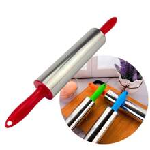 Professional Stainless Steel Rotating Pasta Roller Bread Pizza Noodles For Kitchen - 彩色 - 查看 4