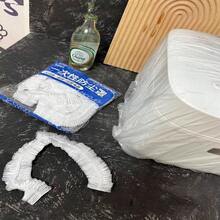 10pcs Disposable Dust Cover For Rice Cooker And Other Large Appliances, Extra Large Size, Thickened PE Film, Effective Cockroach Prevention - White - View 5