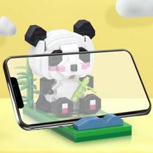 1 Set de Adorables Juguetes de Botella de Rompecabezas de Ensamblaje a Presión con Forma de Criatura de Mascota Panda, Diamante de Olla Caliente, Adecuado para Volver a la Escuela, Año Nuevo, Pascua, San Valentín, Cumpleaños, Regalos Festivos