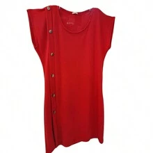 Plus Size Dresses - Đỏ - Xem 3