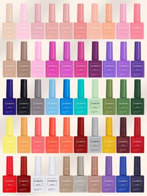1pc 15ml Gel Nail Polish Set 120 Color Series Fall Shine Finish Semi Permanent Glitter Sequins Nail Polish Set Kit Soak Off Uv Varnish Nail Art For Manicure Nail Design Solid Color One Bottle