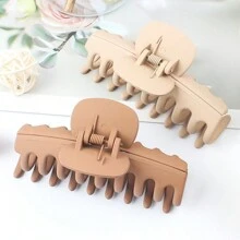 1 Peça Grande Presilha de Cabelo, Elegante Acessório de Cabelo para Cabelos Grossos, Presilhas de Cabelo para Mulheres - Multicolorido - Visão 10