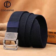 Curea bărbătească din nailon țesut din pânză militară, casual, designer de modă, lux, cowboy, pentru S/HB009 Vară, casual pentru școală, afaceri, iubit, soț, tată, tată, cadou pentru bărbați, purtare zilnică, modă, adolescenți, exterior, vacanță, atletic, călătorii, stradă, boho, vintage toamnă, toamnă, Halloween Accesorii toamnă-iarnă, potrivit pentru adolescenți, tineret, bărbați, casual, exterior, atletic, vacanță, cadouri de absolvire, ziua de naștere, purtare zilnică - A - Vizualizare 3