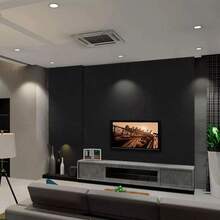 Kit 2 Pieces Paper Furniture Wall Wood Electro Adhesive Contact 5 Meters - 黑色 - 查看 4