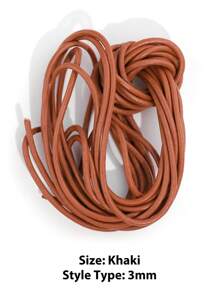 5 Meters 1-3mm Genuine Cow Leather Round Thong Cord DIY Bracelet Findings Rope String For Jewelry Making - Multicolor - View 21