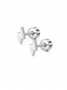 CIZME 2 piezas Pendientes de cartílago con circonita cúbica y ópalo plateado, anillos para el labio, joyería de piercing para cartílago/trago/hélice/concha, pendientes de cartílago/trago/hélice de acero inoxidable para mujer, pendiente de cartílago de 16G, pendientes de hélice con respaldo plano para cartílago, concha, joyería de piercing para mujer, pendientes de trago de 16G para mujer, pendientes de cartílago con respaldo plano de acero inoxidable, pendientes de botón con respaldo plano para labrete, concha, hélice, cartílago, trago, joyería de piercing