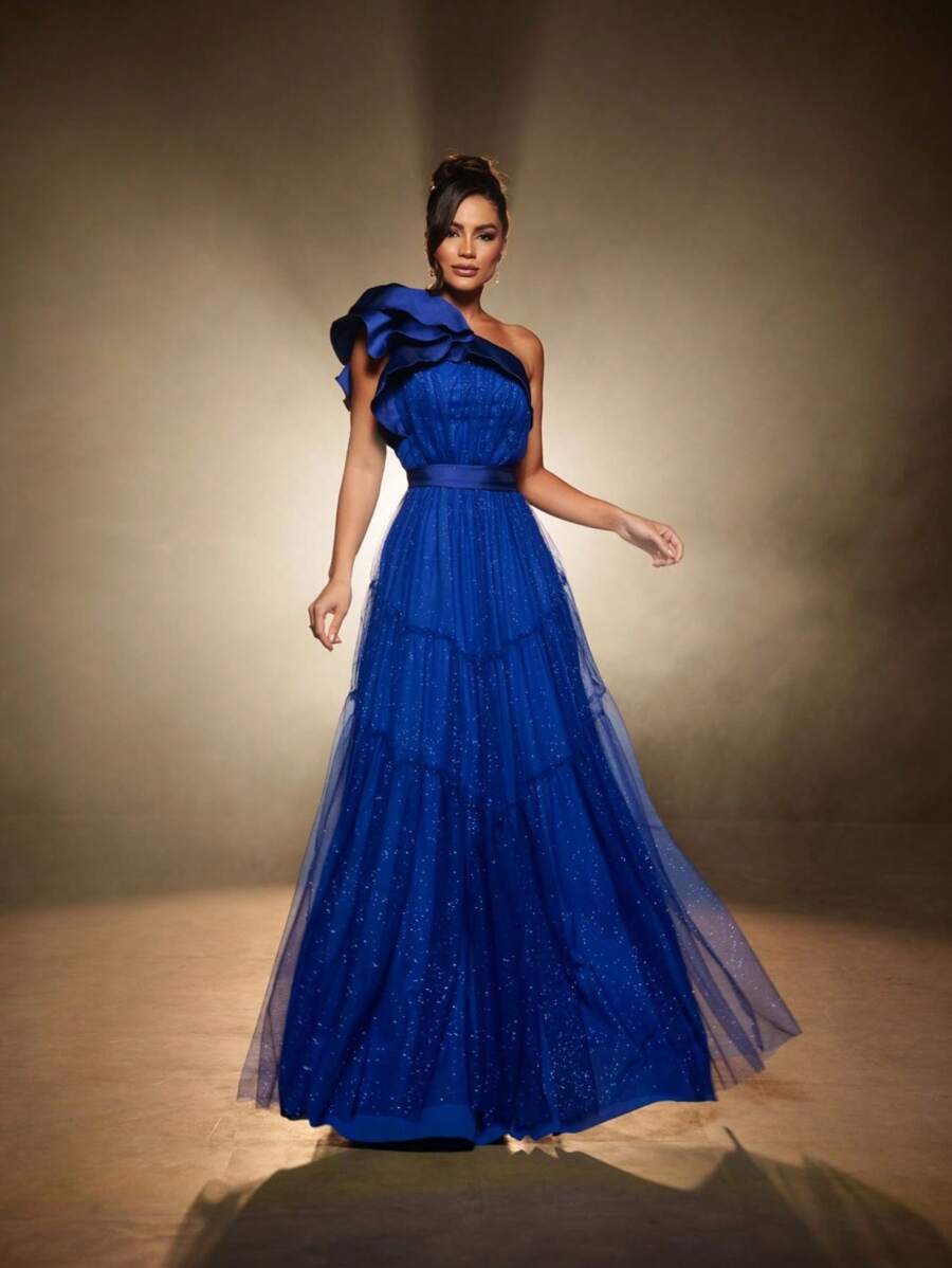 Bridesmaid Dresses - 寶藍色 - 查看 1