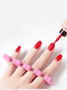 6/8/10 piezas Separadores de dedos de esponja para uñas, Limas de uñas con forma de corazón para aplicación de esmalte de uñas, Adecuado para uñas de manos y pies, Herramientas esenciales de cuidado de uñas para entusiastas de las uñas, Uñas de verano, Uñas rosas, Uñas cortas, Suministros para uñas, Herramientas para uñas, Herramientas de arte de uñas, Vuelta al colegio, Uñas, Herramientas para uñas postizas