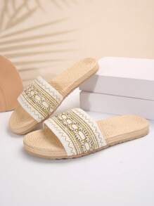 Women's Casual Slip-On Slip-On Sandals For Summer Beach Wear