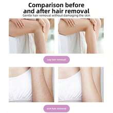 脱毛剃毛刷，多功能手动脱毛刷，手足脱毛，磨去老茧死皮，方便无创皮肤脱毛 - 彩色 - 查看 3