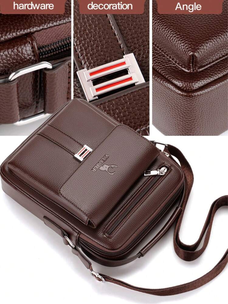 حقيبة كتف/عبر الجسم/خصر/يد/صدر للرجال من مادة PU م...