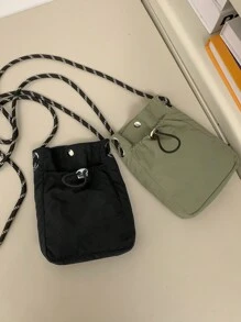 男士迷你手机肩包、单肩包或斜挎包 钱包包 斜挎包 侧包 学生学习用品 秋季邮差包 圆筒包 旧钱 圣诞礼物 假期趣味礼物 侧包 流浪汉腰包 手提包 旅行必需品包 露营斜挎包 夏季包 春季小包 钱包 斜挎包 迷你包 斜挎包 男士侧包 新生活用品 学生用品 男士必需品 男士小包 男士挎包 手机包 帆布手提包 - 黑色 - 查看 3