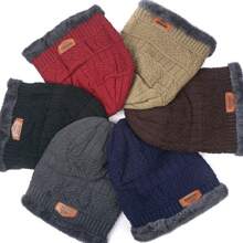 Men Hat Set - Casquette grise+Gant - Voir 5