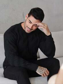 TRICOT DE LUXO Men Sweaters - Black - View 5