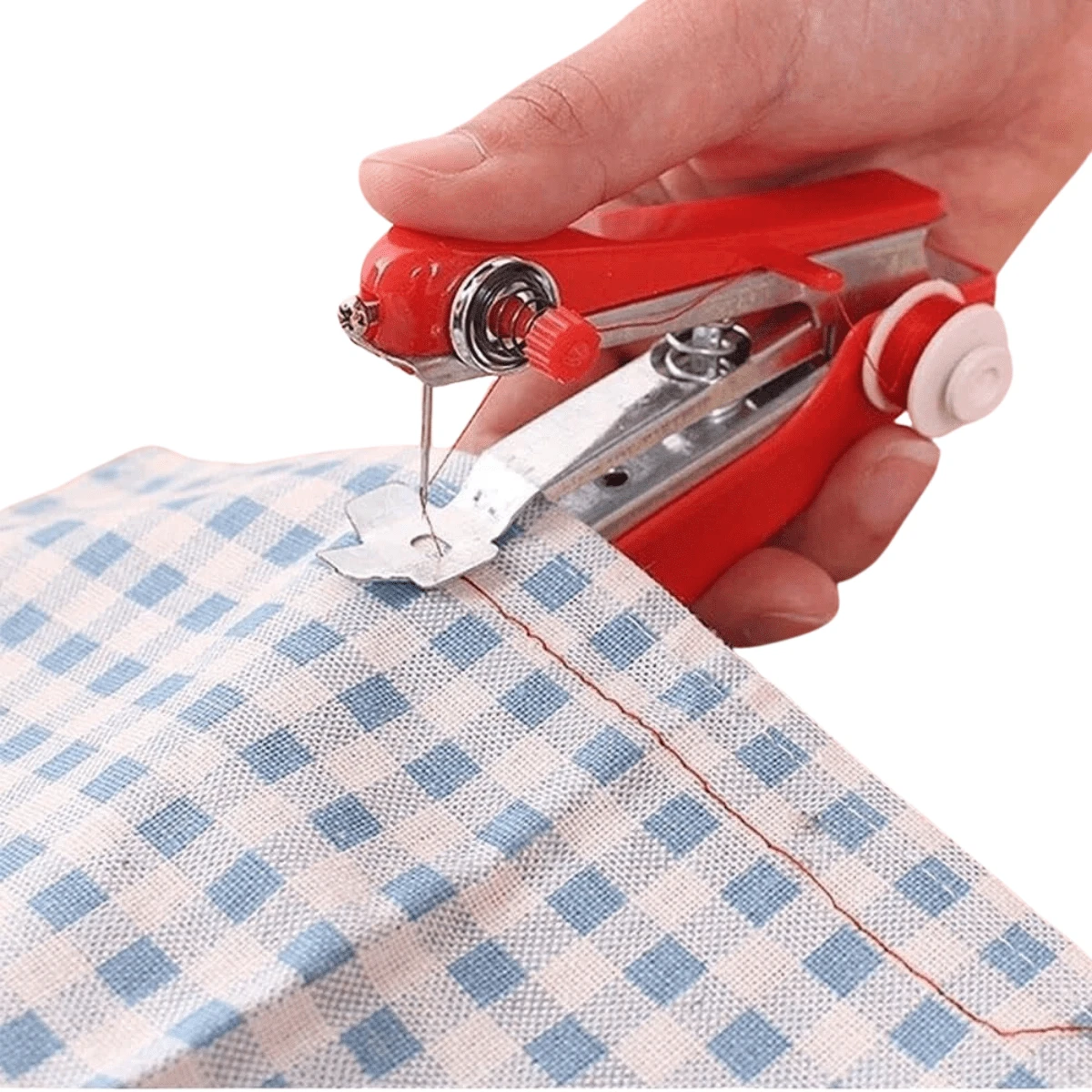 Mini Máquina de costura Portátil barras e consertos rápidos - Multicolorido - Visão 1