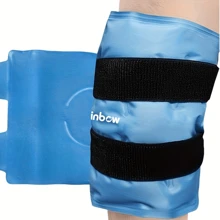 Ice Pack Wrap Around Knee, Reusable Gel Ice Pack For Knee After Sports, 1 Pack Blue - Blue - View 10