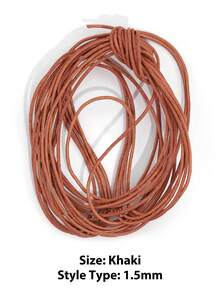 5 Meters 1-3mm Genuine Cow Leather Round Thong Cord DIY Bracelet Findings Rope String For Jewelry Making - Multicolor - View 11