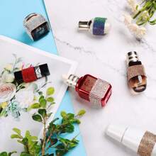 12排自粘鑲嵌石帶，DIY串珠筆，玻璃石貼紙，服裝鞋履熱轉印膠帶