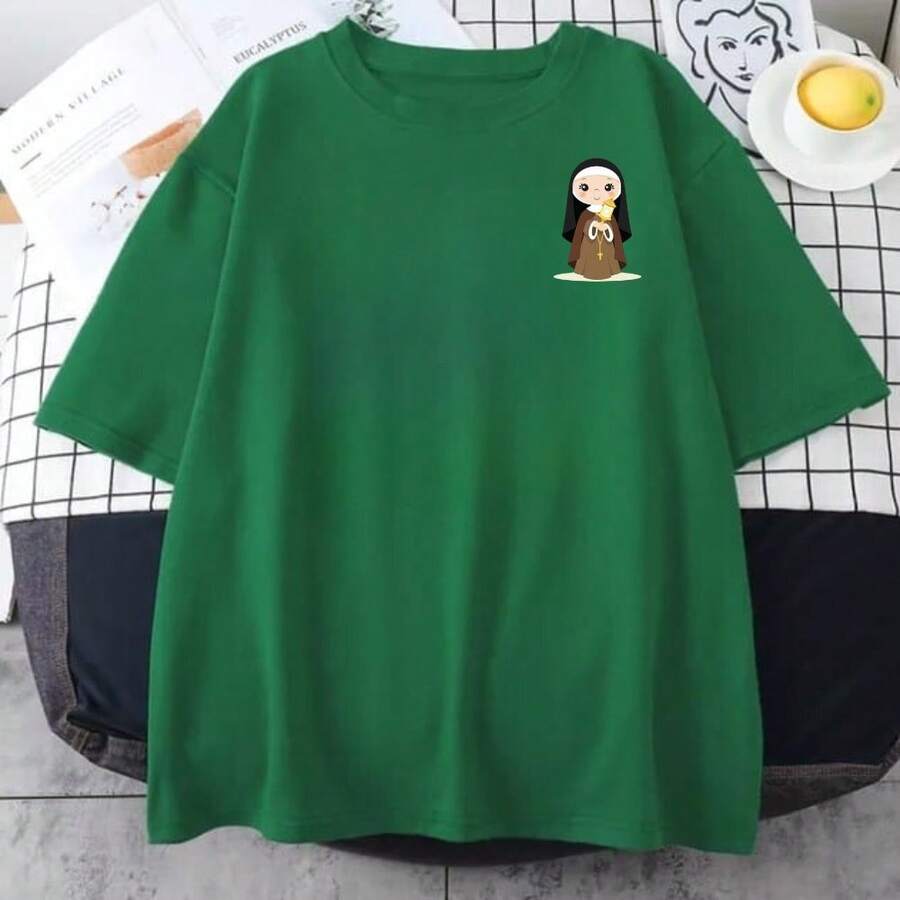 Women T-Shirts - 綠色 - 查看 1