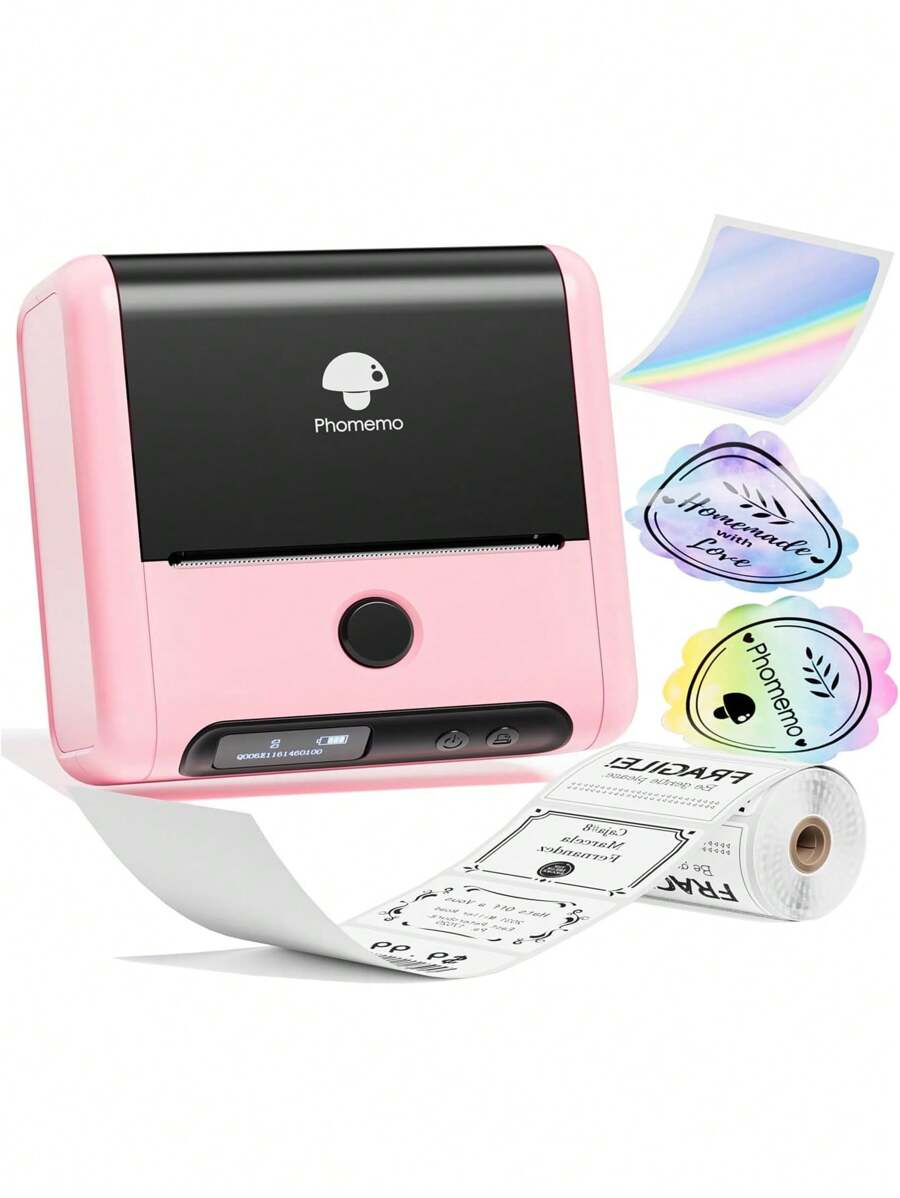 Phomemo M200 Label Makers- 3 Inch 2024 Upgrade M110 Barcode Printer ...