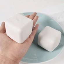 1 pieza Juguete antiestrés Squishy de tofu, juguete de descompresión realista de tofu blanco de aumento lento, juguete antiestrés, Squishy, juguete antiestrés, juguete suave, Taba Taba Squishy, juguete apretable, tofu, Taba Squishy Jumbo, Taba Squishy>Tpr