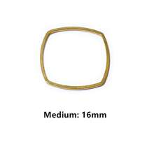 20 chiếc Trăng Sao Thả Trái Tim Hạt Charm Nhỏ Vàng Mặt Dây Thép không gỉ Mở Bezels Rỗng Khung Khuôn Viền DIY Trang Sức làm - Mặt dây chuyền nhỏ bằng thép không gỉ - Xem 43