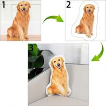 1pc Personalized Pillow With Photo Custom Body Shape Picture Pillows Customized Valentines Christmas Memorial Gifts - Double Sided Print 16 Inch,Multi-Functional,Reusable,Ornamental,Exquisite,Stylish,Adorable,Colorful,Cute,Funny,Custom,Personalized,Customized,Unique,Ideal Gifts For Her,Ideal Gifts For Him,For Anniversaries,For Birthdays