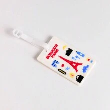 5 Chiếc Phim Hoạt Hình Lên Máy Bay Thẻ Hành Lý Pvc Phim Hoạt Hình Sáng Tạo Thẻ Hành Lý Máy Bay Dây Thẻ Lên Máy Bay, Thẻ Nhận Dạng Hành Lý, Thẻ Lên Máy Bay, Các Loại Đồ Du Lịch Cần Thiết Cho Du Lịch Ba Lô Túi Du Lịch Vali Hành Lý Dụng Cụ Du Lịch Trở Lại Trường Học - Nhiều màu - Xem 6