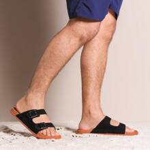 Men Sandals - Black - View 2