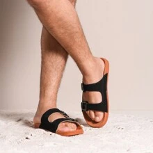 Men Sandals - Black - View 1