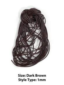 5 Meters 1-3mm Genuine Cow Leather Round Thong Cord DIY Bracelet Findings Rope String For Jewelry Making - Multicolor - View 12