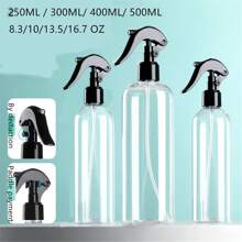 8 Oz 10 Oz 13 Oz 16.7 Oz Large Capacity Spray Empty Bottle 1 Pc 300 Ml 400 Ml 500 Ml Water Replenishing Bottle Horticultural Small Spray Bottle Hair Care Spray Can Contain Alcohol Disinfection Water Family Essential, Hair Tools, Hair Products And Accessories For Barber Salon Beauty Travel Essentials