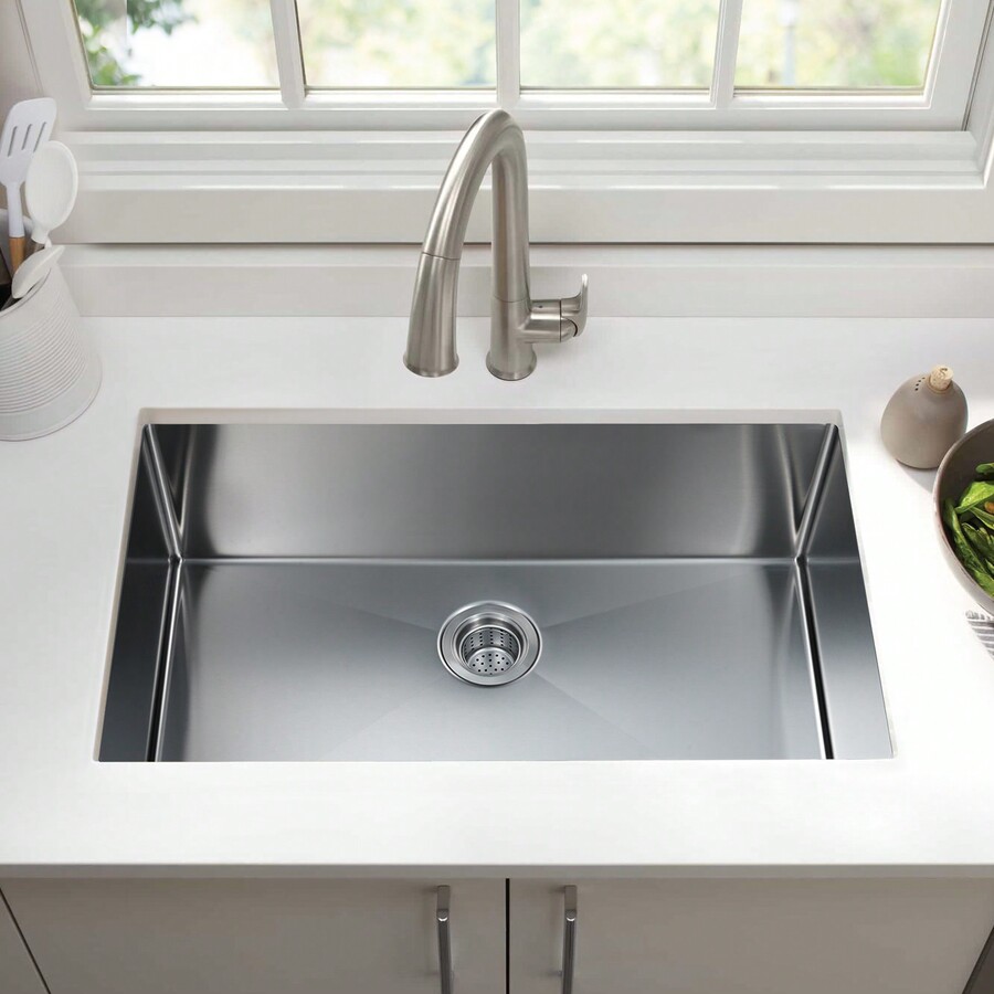 Kitchen Sink For Single Bowl,Undermount Kitchen Sink Stainless Steel
