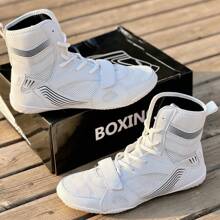 TOLLN Zapato De Boxeo Profesional Para Mujer, Zapato De Lucha De Alta Calidad, Zapatos De Entrenamiento De Competición, Zapatos De Lucha, Bota De Fitness