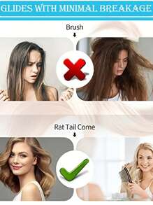 1 pezzo/3 pezzi Pettine a denti larghi, Spazzola per capelli in resina antistatica, Pettine a forchetta a denti lunghi, Strumento professionale per parrucchieri per colorazione e styling dei capelli, Adatto a tutti i tipi di capelli, Ottimo per capelli spessi, lisci e ricci, Spazzola per capelli, Pettine, Accessori per capelli, Prodotti per capelli e accessori per barbieri, Essenziali da viaggio per la bellezza, Ritorno a scuola, Essenziali per le vacanze, Accessori per capelli da donna, Spazzola, Spazzole per capelli, Spazzola per bordi, Spazzolare i capelli, Pettine per capelli, Pettinare i capelli, Spazzola districante, Spazzola a sfera, Mini spazzola per capelli, Set di spazzole per capelli, Pettine in legno, Spazzola per capelli, Spazzola, Pettine, Spazzola per capelli lisci, Spazzola per capelli, Spazzola per bordi, Spazzolare i capelli, Pettine per capelli, Set di spazzole per capelli, Pettinare i capelli, Mini spazzola per capelli, Spazzola districante - Multicolore - Visualizzare 8