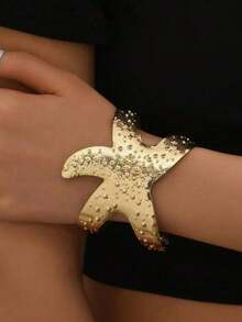 1pc Fashion Starfish Shaped Versatile Bracelet For Women - Starfish Bracelet - View 3