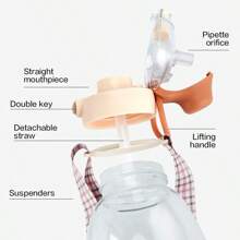 LocknLock Tritan 材质吸管水杯 大容量水瓶 Yoyo 杯